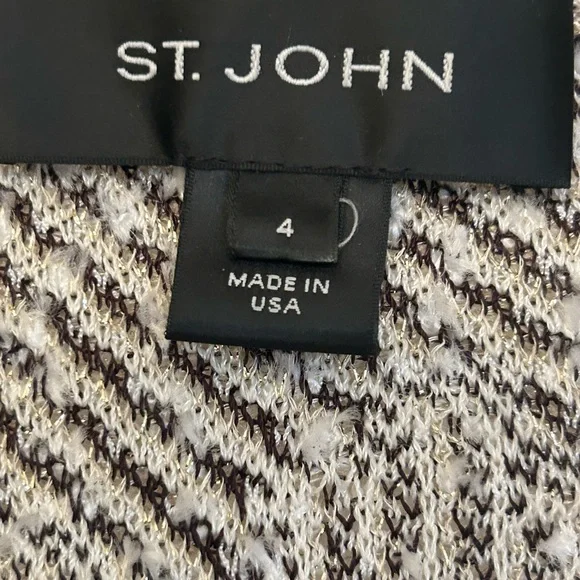 ST. JOHN “ STUNNING “ TWO PIECE EVENING WEAR 4 Worn twice Excellent Condition - Picture 11 of 13